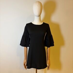 Black Bell Sleeve Fit & Flare Dress Girl’s Size 10